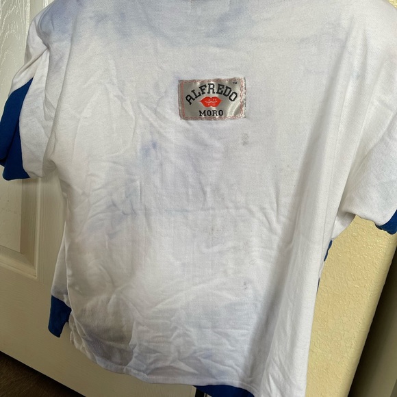 Vintage 80s. RARE Alfred Moro Art Deco Shirt. Medium - Picture 3 of 8